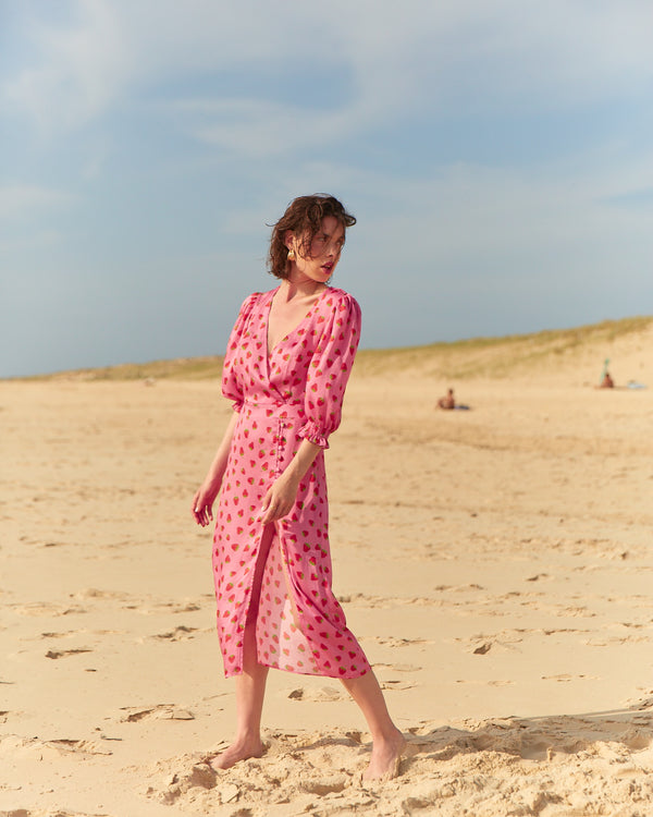 Robe Ruby - Motif fraises