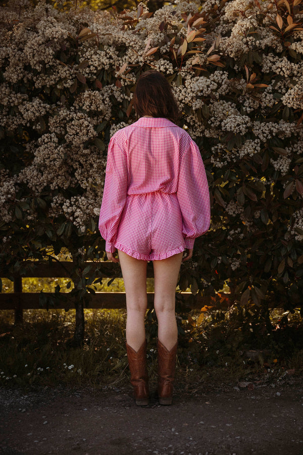 Blouse Rosalie - Vichy Pink